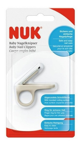 Imagen 2 de 4 de Alicate Cortauñas Para Bebe Nuk N6427
