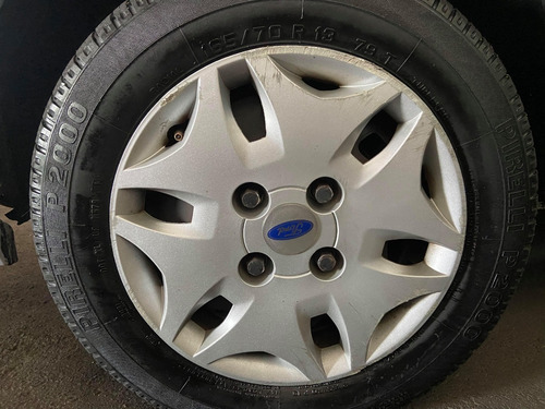 Ford Fiesta Street 1.0 2004 Prata 4 Portas Ar Condicionado