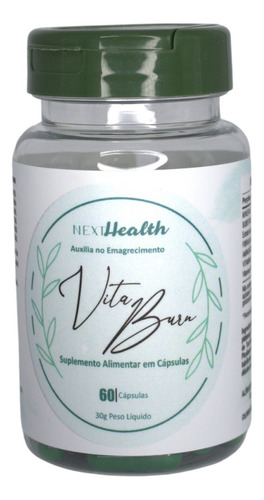 Vita Burn Next Health Queima De Gordura De Forma Saudavel Sabor Sem sabor