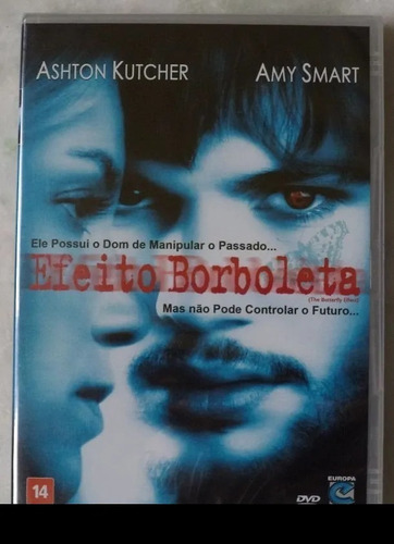 Dvd Efeito Borboleta - Ashton Kutcher, Amy Smart - Lacrado