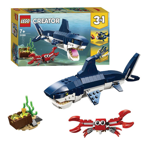 Lego Creator 31088 Criaturas Del Mar Profundo