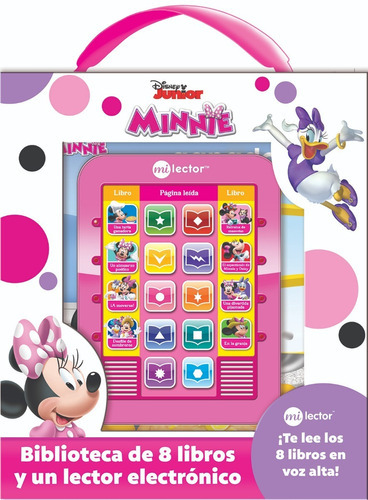 Disney Junior: Minnie Mouse - Mi Lector - Lector Electrónico Y Biblioteca De 8 Libros: Lector Mágico, De #n/a. Editorial Publications International Ldt, Tapa Blanda, Edición 1 2023 En Español, 2023