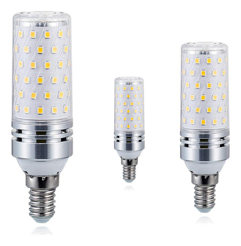 Maotopcom Bombillas Led E12 De 4000 K, 15 W E12 Luz De Cande