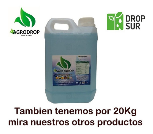 Agrodrop Drop System Paisajismo Frutales Forestal 2kg