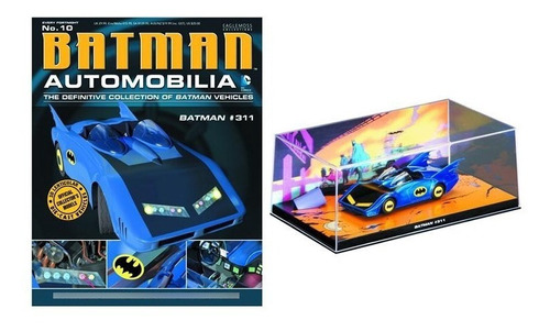 Batman Automobilia Batmovel 10 - Eaglemoss - Bonellihq L18