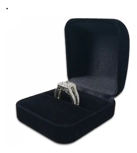Caja Para Anillo Negro