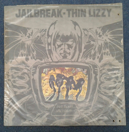 Vinilo Thin Lizzy Jailbreak 1977.