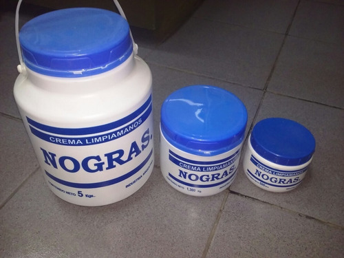 Crema Limpiamanos Nogras X Balde De 5 Kg Con Abrasivo