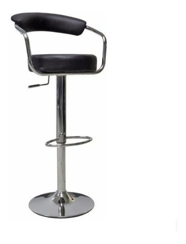 Silla De Barra Multifuncional Austria Blanco Y Negro