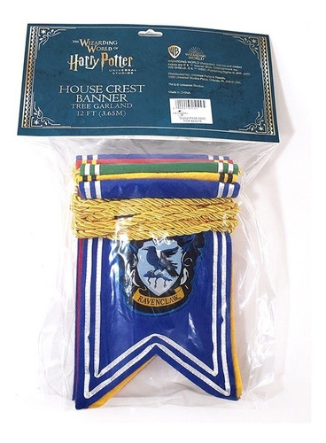Banderines De Casas De Hogwarts De Harry Potter Original 