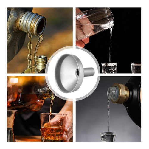 Rl1 Embudos Pequeños Para Llenar Botellas Pequeñas Embudo
