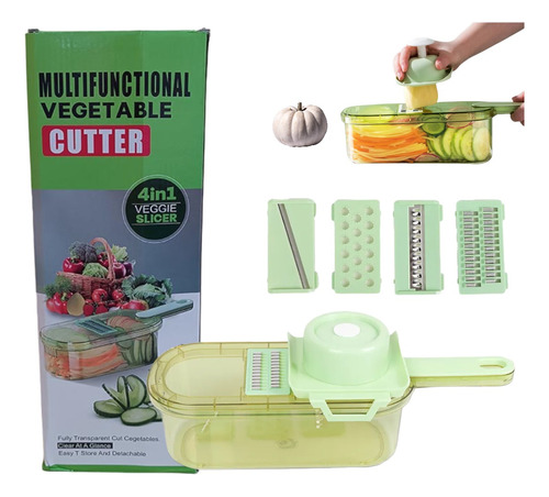 Cortador De Verduras Multifuncional Cutter  4 En 1 Cocina