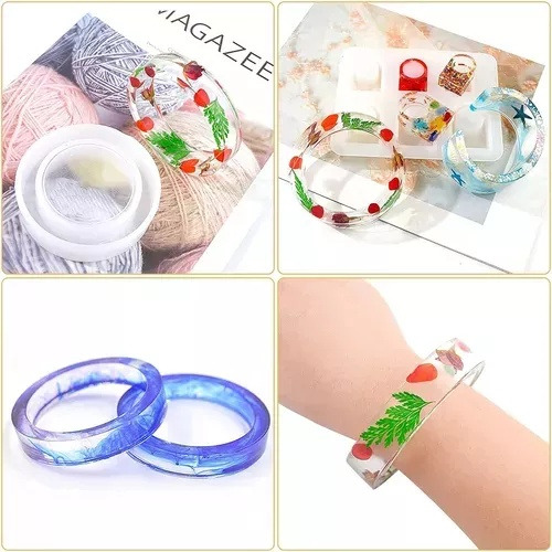 Pulsera Molde De Silicona De Resina De Anillo De Brazalete