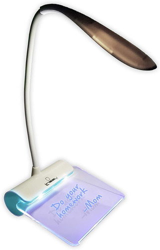 Linsay Smart Led Lamp Touch Con Notepad Iluminacion Azul