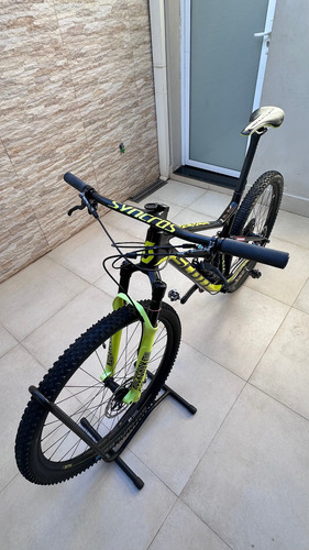 Scott Spark Rc Wc, 2018, Preto / Amarelo L (Usado)