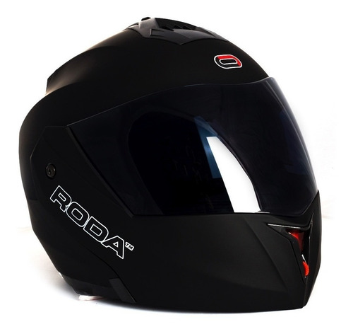 Casco Roda Revenge Negro + Mica Humo Regalo Certificado Dot