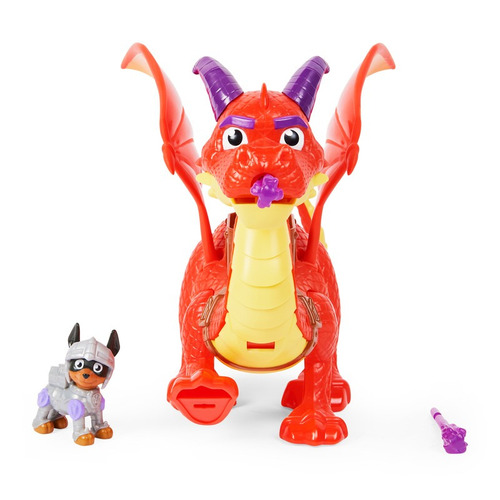 Figura De Acción Claw El Dragón Paw Patrol Sparks The Dragon