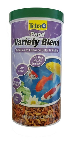 Alimento Para Peces Tetra Pond Variety Blend 150 Gr / 1 Lts.