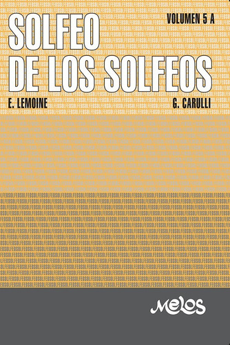 Solfeo De Los Solfeos - Vol. 5 A