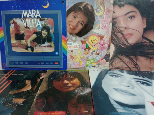 Lp Vinil Mara Maravilha Mundo Mara Vida Curumim Feliz 6 Lps 