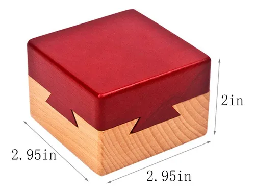 Ahyuan Rompecabezas De Madera 3d Cajones Mágicos Caja De De