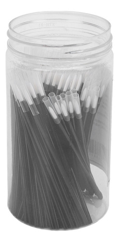 Aplicador De Brochas, 100 Unidades, Brochas Negras, Varitas