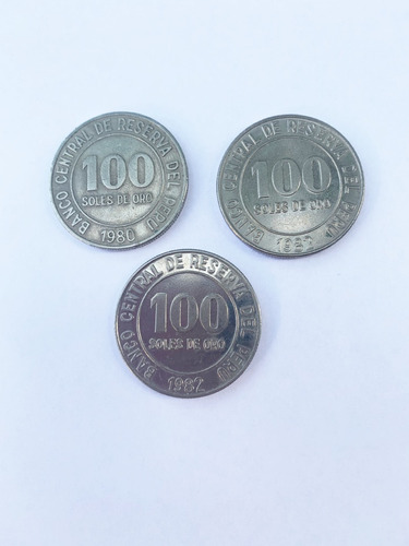 Monedas De 100 Soles De Oro