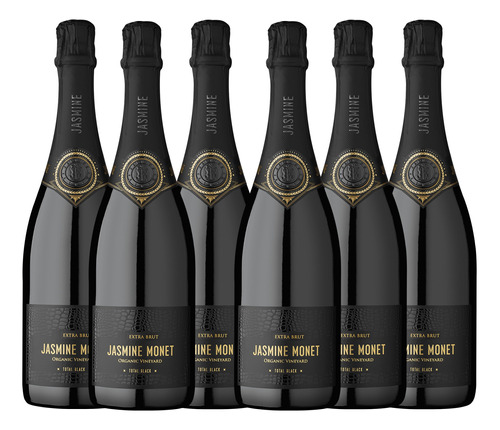 Champagne Jasmine Monet - Black Extra Brut (caja X 6)