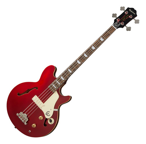 Bajo Eléctrico EpiPhone Jack Casady Sparkling Burgundy