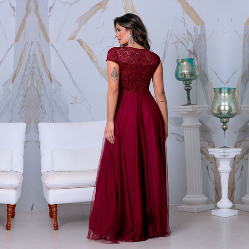 Vestido De Festa Azul Royal - Madrinha, Casamento Formatura