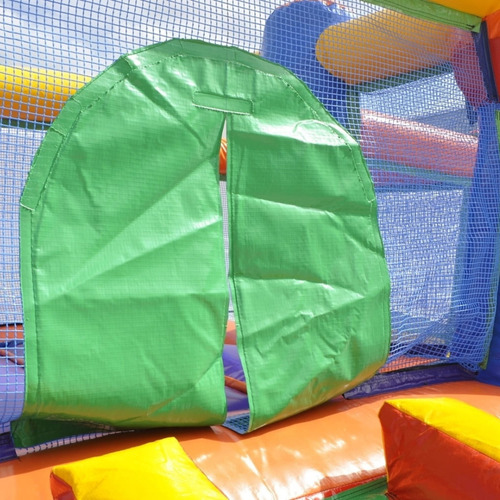 Castelo Pula-pula C/ Piscina De Bolinhas Inflável 3x2m Motor