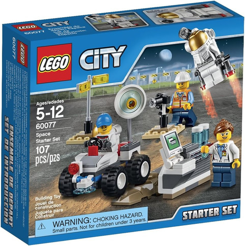 Lego, Ciudad, Set Del Espacio Para Principiantes 60077.