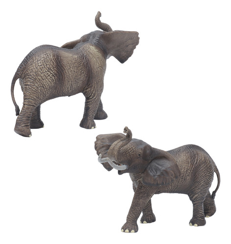 Animales Salvajes Modelo Elefante Simulado Plástico Realista