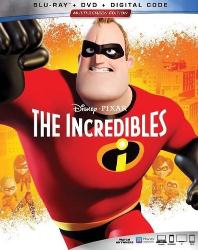 Blu-ray + Dvd The Incredibles / Los Increibles