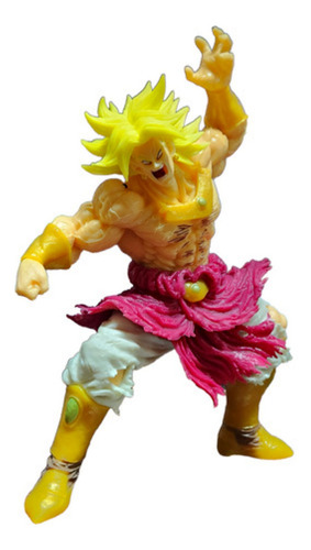 Muñeco Dragón Ball Z Broly Super Sayayín X1 Colección