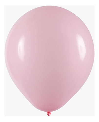 Balão Redondo 24 Diversas Cores 3 Unidades Art Latex Cor Rosa-claro