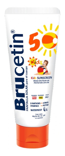 Protector Solar Brucetin Kids Water Waterproof 80gr Tienda