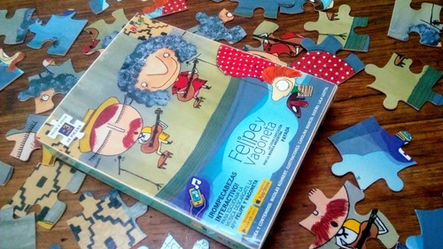 Imagen 2 de 2 de Rompecabezas Interactivo Payada - Felipe Y Vagoneta
