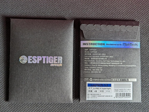 Esptiger Esports Tiger Arc - G Pro X Superlight (2 Piezas)
