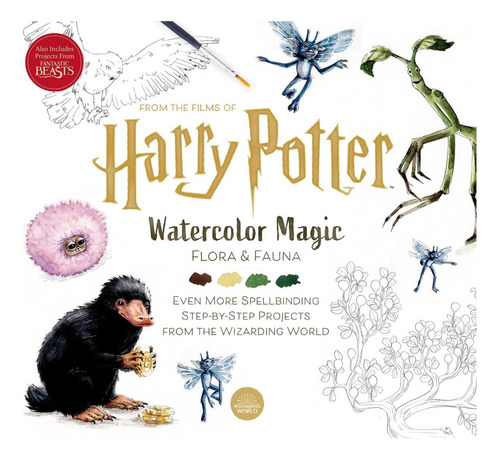 Harry Potter: Magia De La Acuarela: Flora Y Fauna