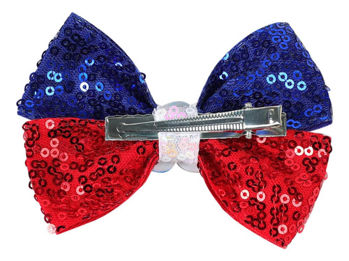 Clips De Proa Del Cabello 4 De Julio Bows Para Niñas Para Ni
