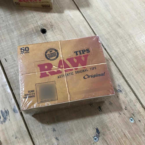Imagen 1 de 1 de Filtros Cartón Rolling Paper Raw