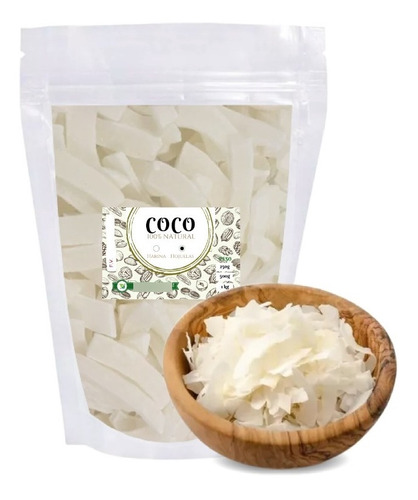 Coco En Hojuelas Natural 1kg