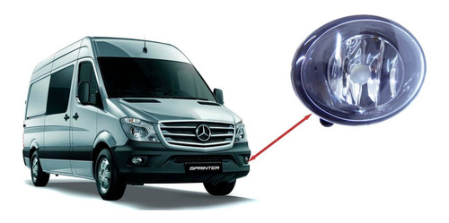 Neblinero Frontal Izquierdo Mercedes Benz Sprinter 2018-2020