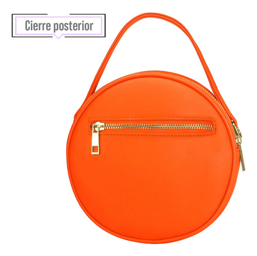 Imagen 5 de 7 de Bolsa Para Mujer Round Fy. Mediana, Bolsa Para Dama Juvenil