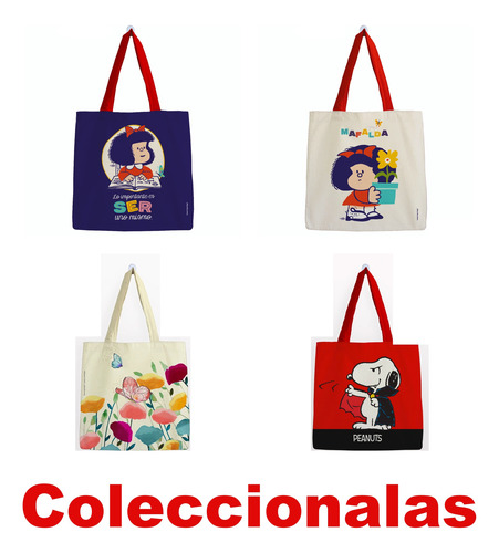Bolsa Algodón Grande Mafalda And The Big Crash