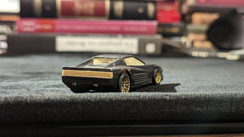 Ferrari Testarossa 1986 Hot Wheels Negro