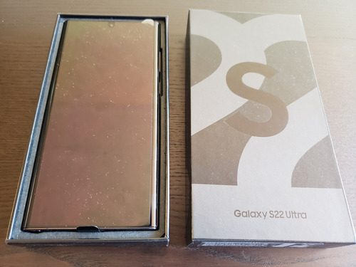 Samsung Galaxy S22 Ultra 12+256gbs Negro (Usado)