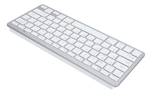 Teclado Inalámbrico Ultradelgado Portátil Compacto Bilingüe