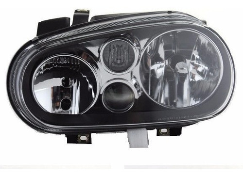 Optica Vw Golf 1999 2000 2001 2002 2003  2007 Std F/negro